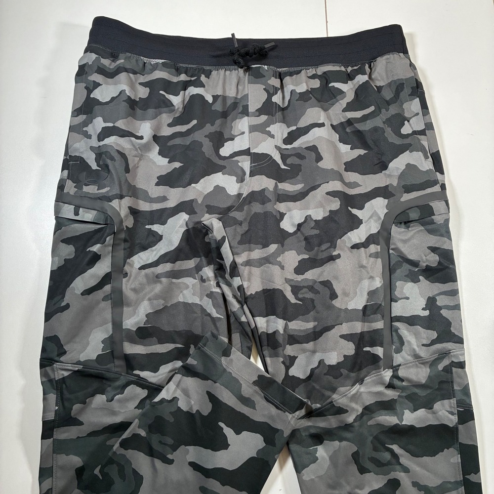 Under‎ Armour Sportsstyle Elite Cargo Jogger Pants 2XL Grey Camo